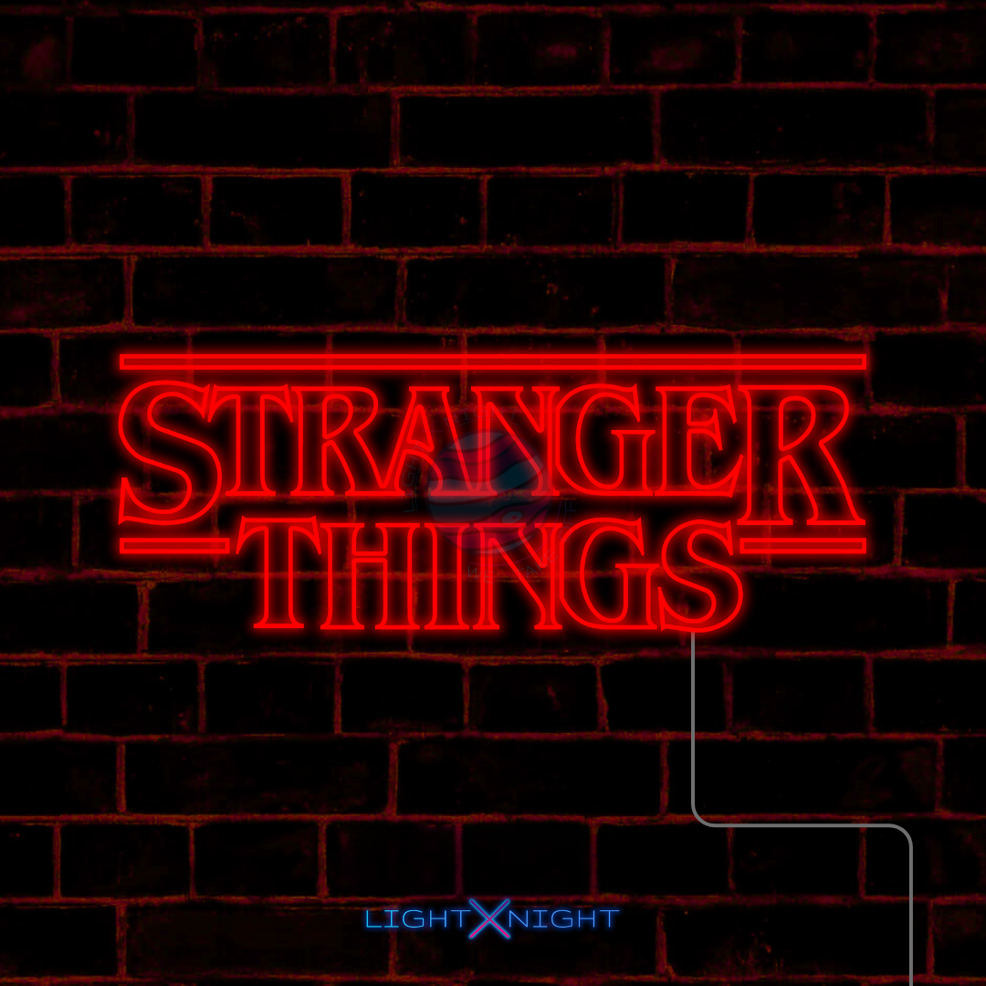 Stranger Things Neon Sign