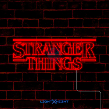 Stranger Things Neon Sign