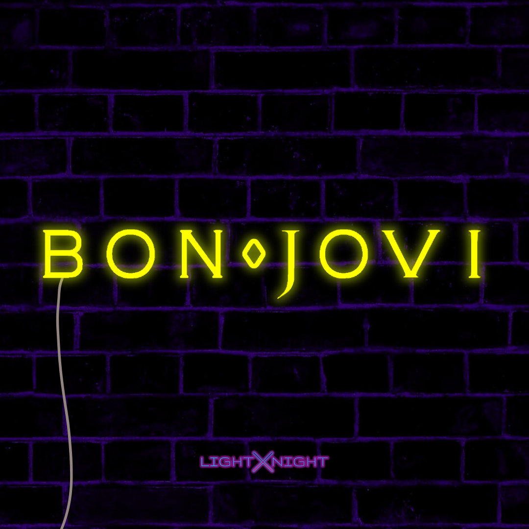 Bon Jovi Neon Sign