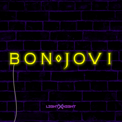 Bon Jovi Neon Sign