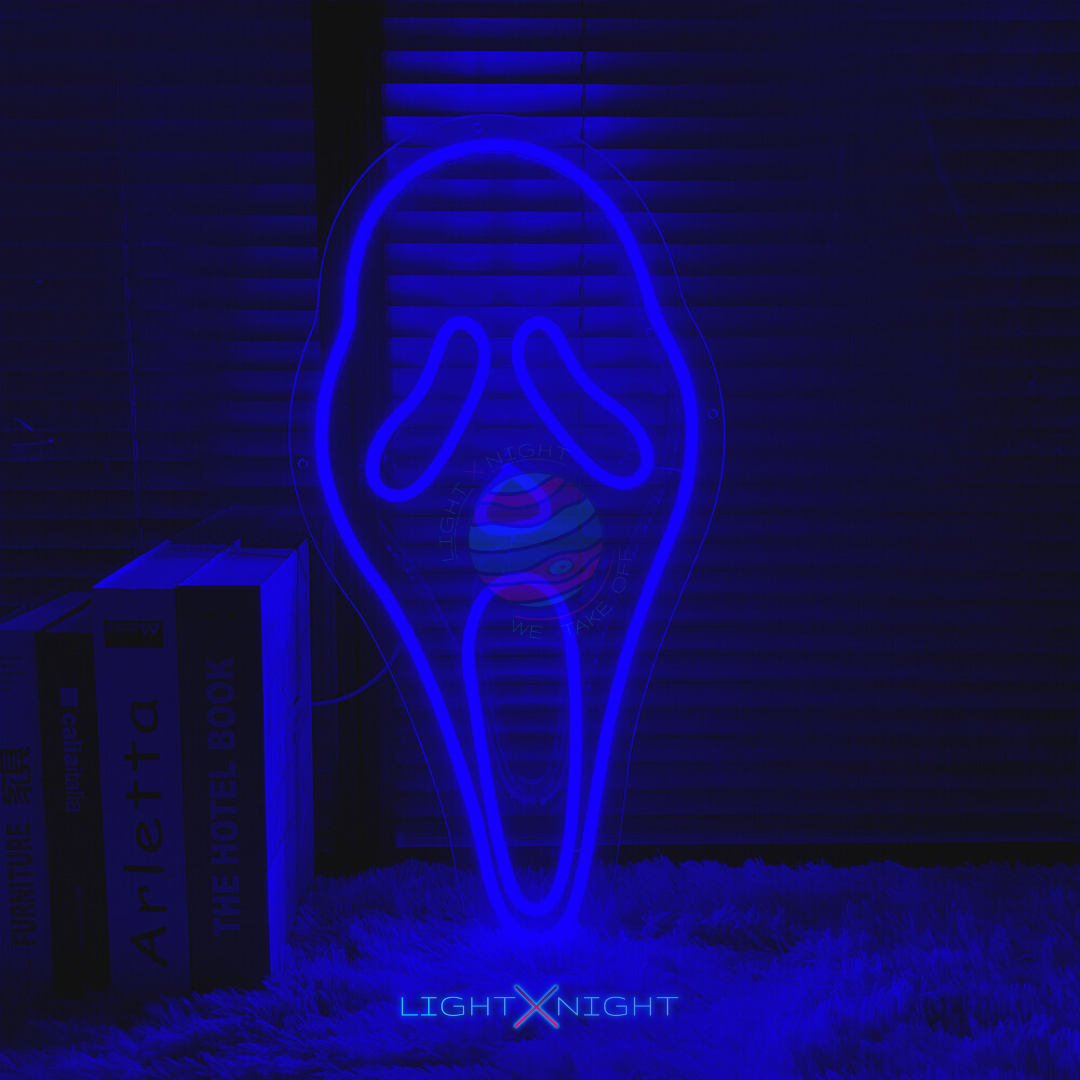 The Scream Neon Sign