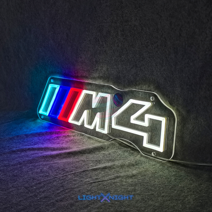 BMW M4 Neon Sign