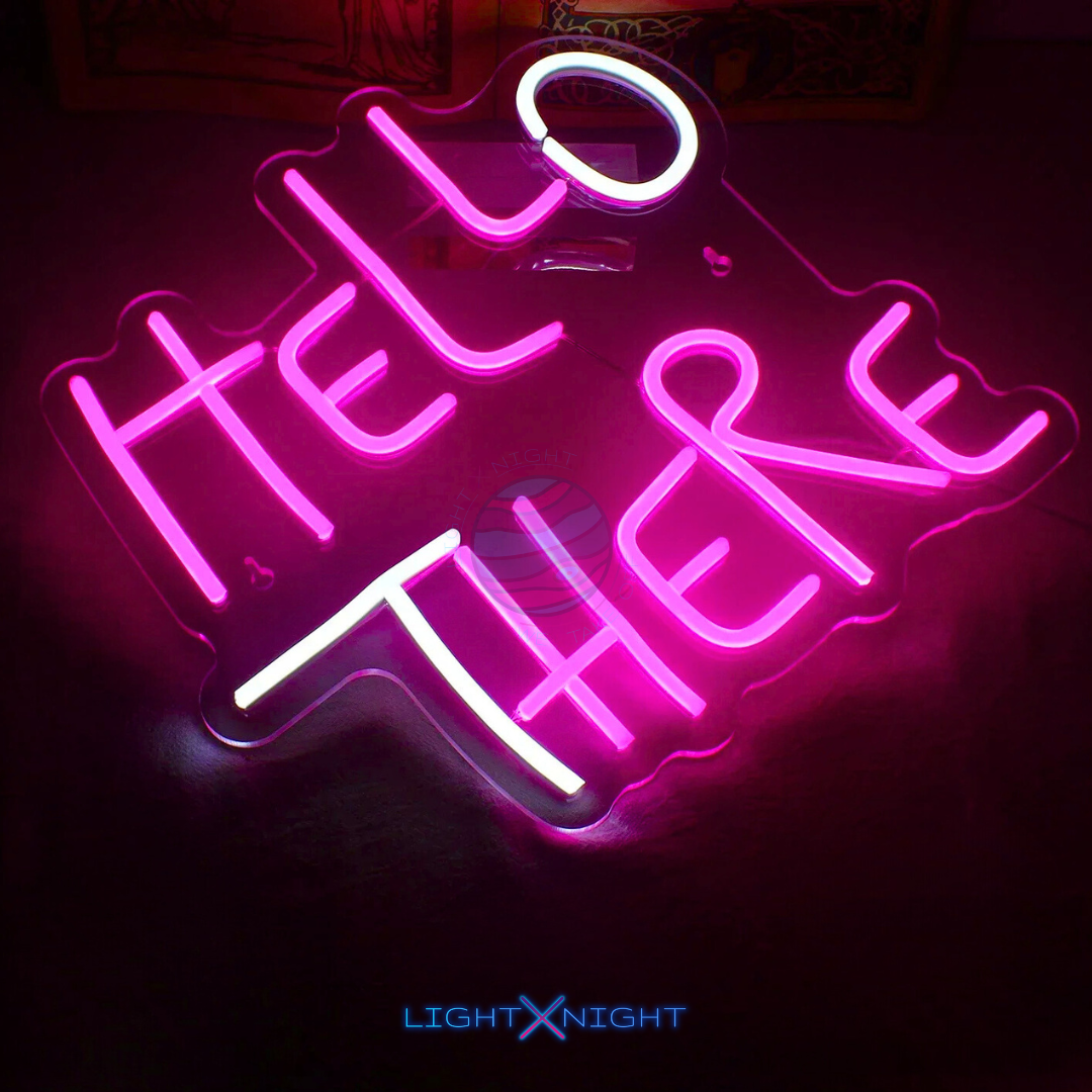 HELLo tHERE Neon Sign