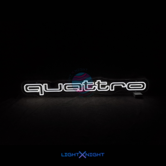 Audi Quattro Neon Sign