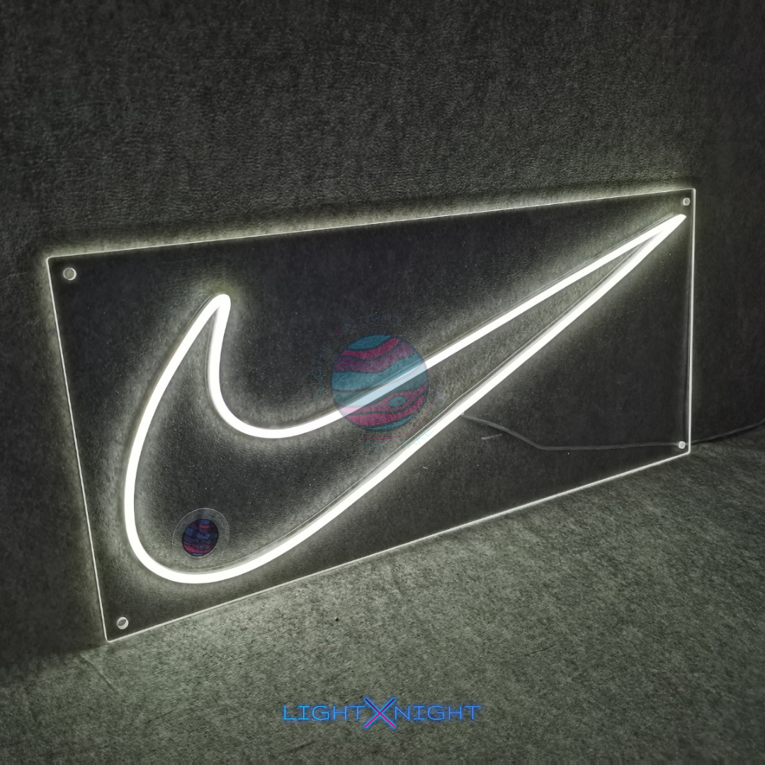 “Swoosh" Frame Neon Sign
