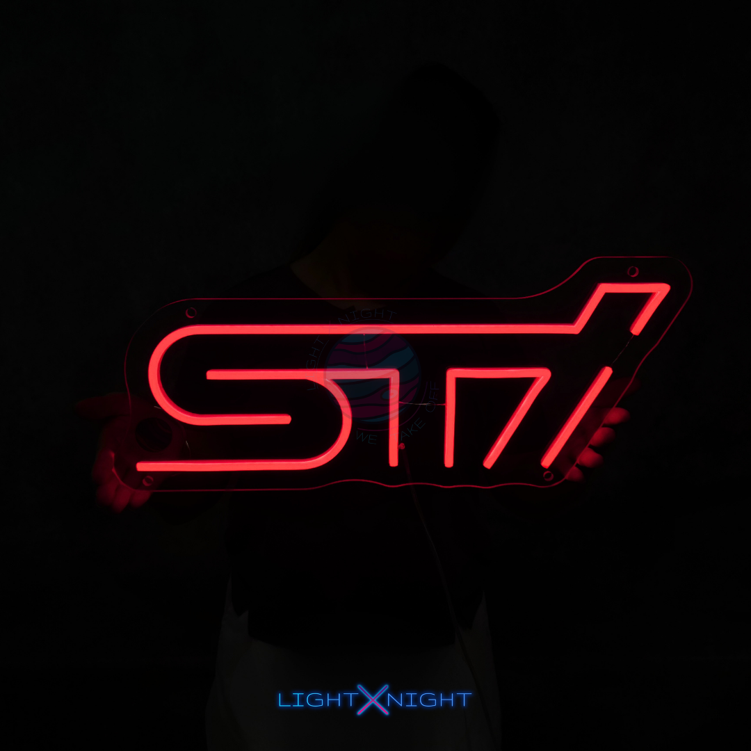 Subaru STI Neon Sign