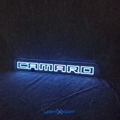 Chevrolet Camaro Font Neon Sign