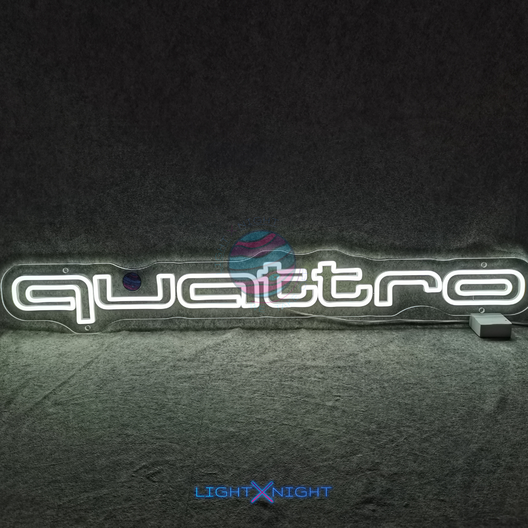 Audi Quattro Neon Sign