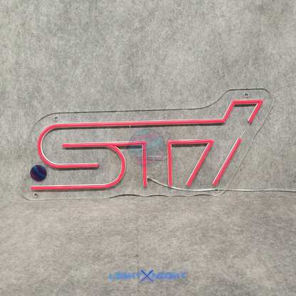Subaru STI Neon Sign