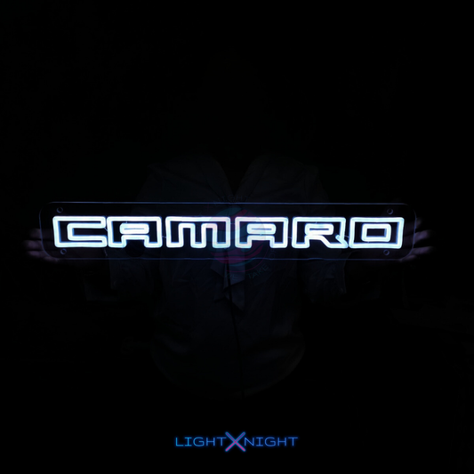 Chevrolet Camaro Font Neon Sign