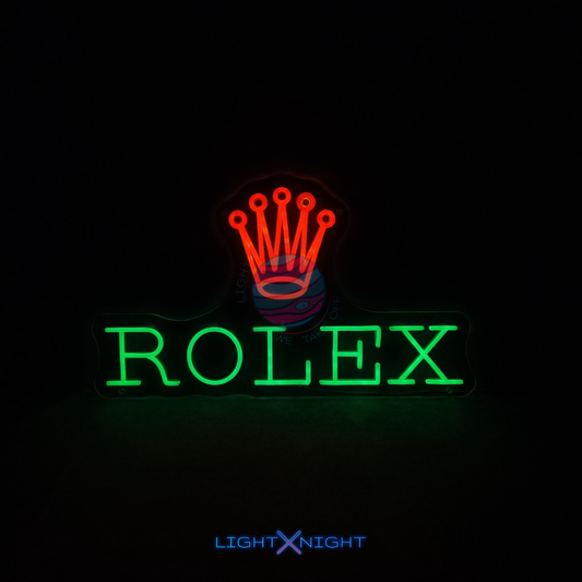 Rolex Neon Sign