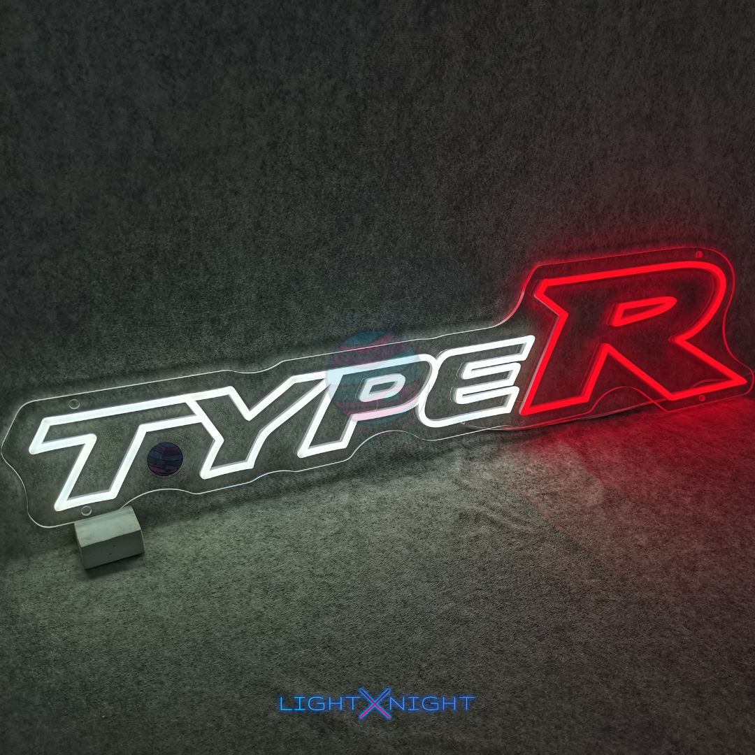 Type R Neon Sign