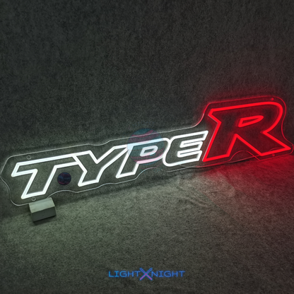 Type R Neon Sign