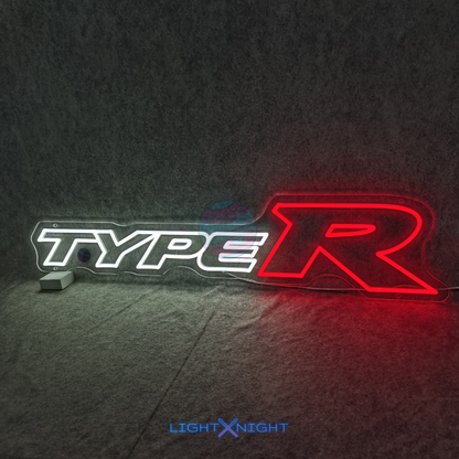 Type R Neon Sign