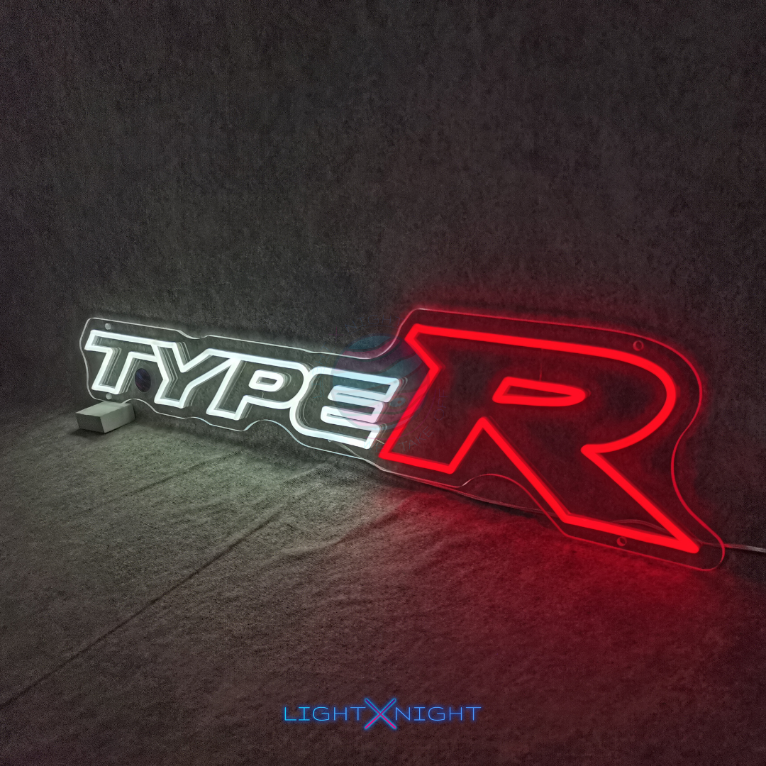 Type R Neon Sign