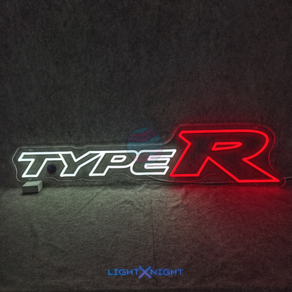 Type R Neon Sign