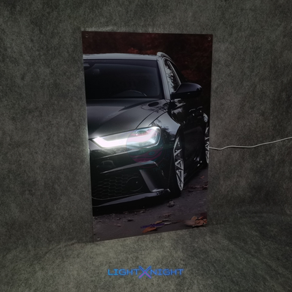 Audi RS6 C7 Neon Poster
