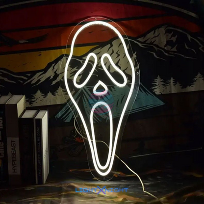 The Scream Neon Sign