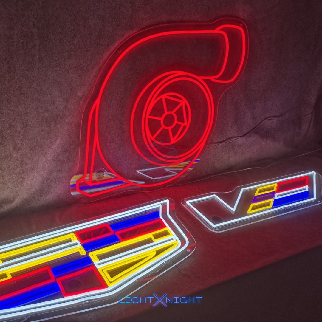 Cadillac V-Series Neon Sign