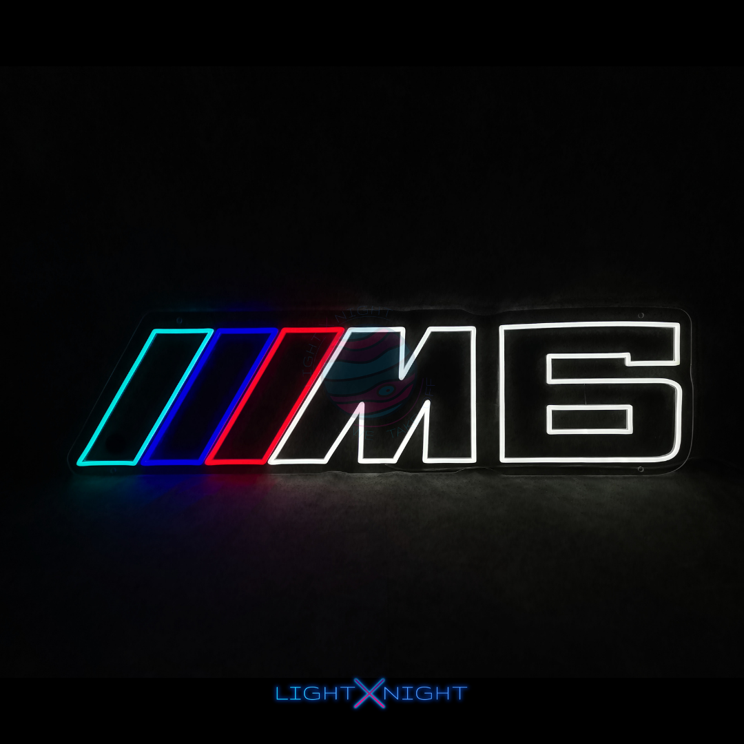 BMW M6 Neon Sign