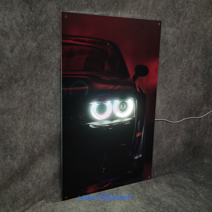 Dodge Demon Neon Poster