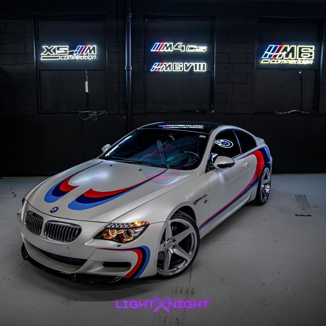 BMW M6 v10 Neon Sign, BMW M6 V10 Led Neon Sign, BMW M6 V10 Neon Light, BMW M6 V10 Decoration, BMW M6 V10 Merchandise