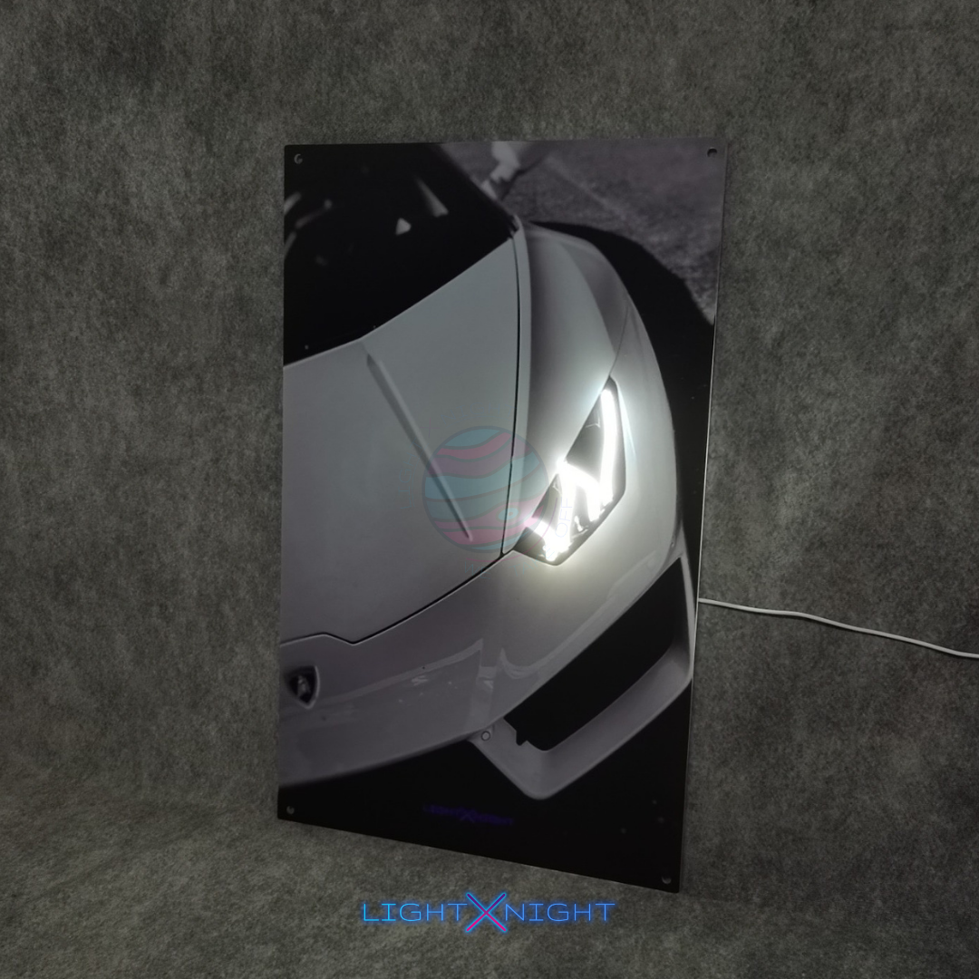 Lamborghini Huracan EVO Neon Poster