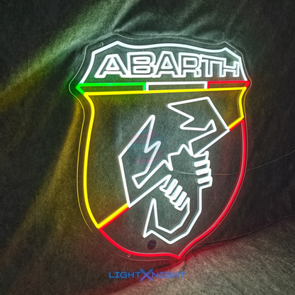 Abarth LED Neon Sign