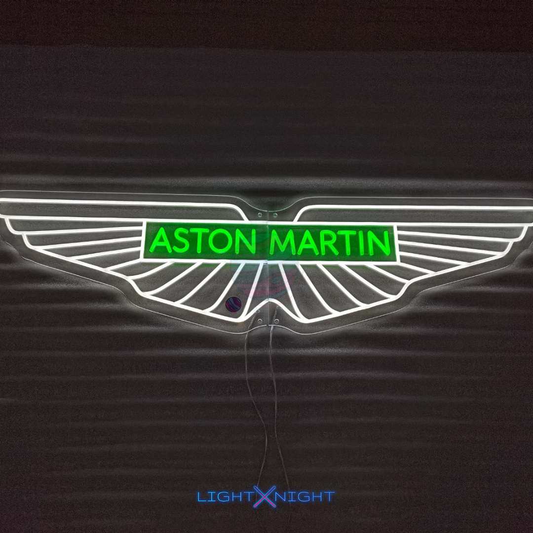 Aston Martin Neon Sign, Aston Martin Led Neon Sign, Aston Martin Neon Light