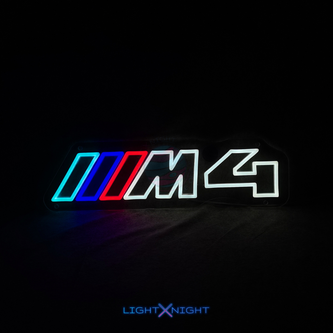 BMW M4 Neon Sign