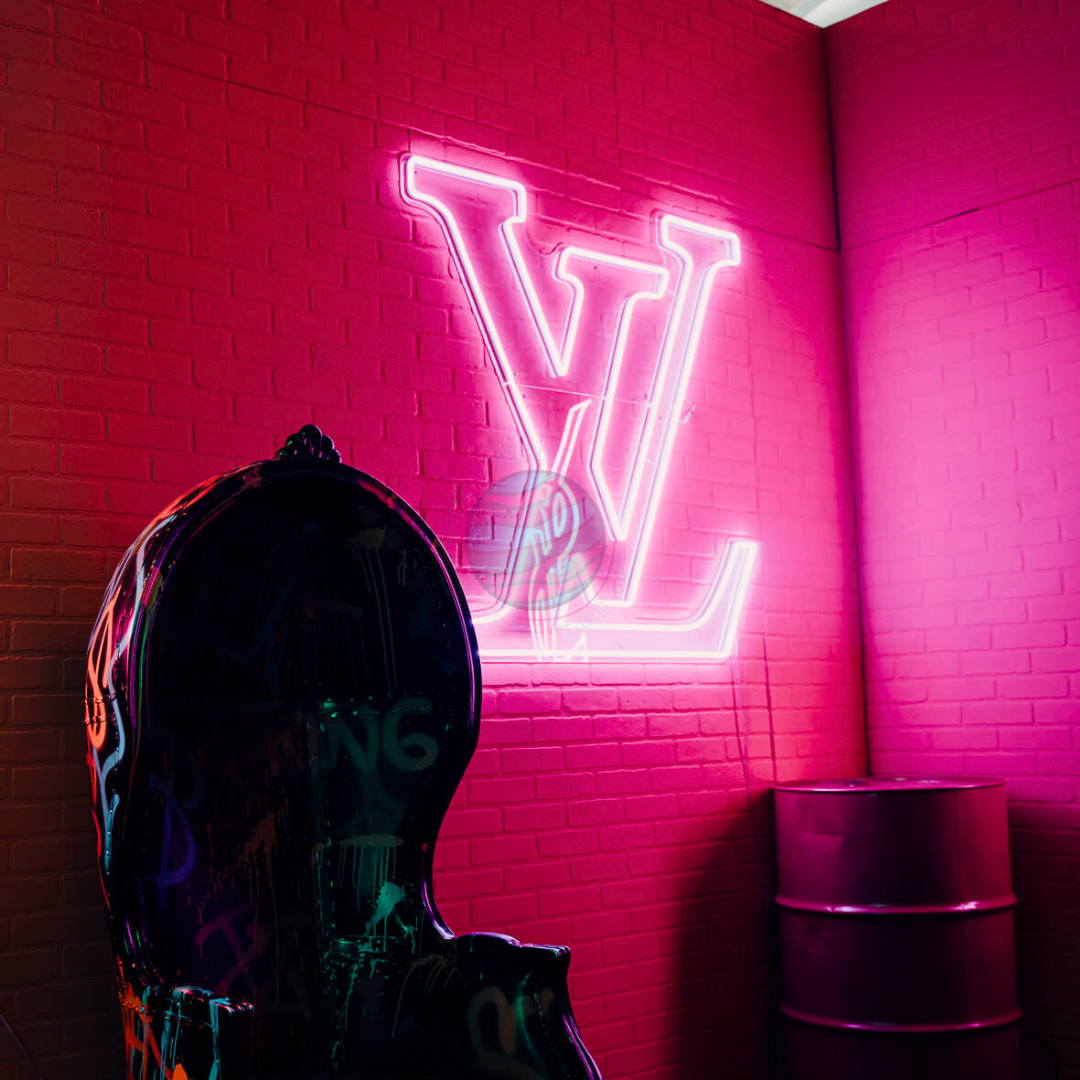 Louis Vuitton Led Neon Sign, Louis Vuitton Neon Light, Light X Night Louis Vuitton Neon Sign