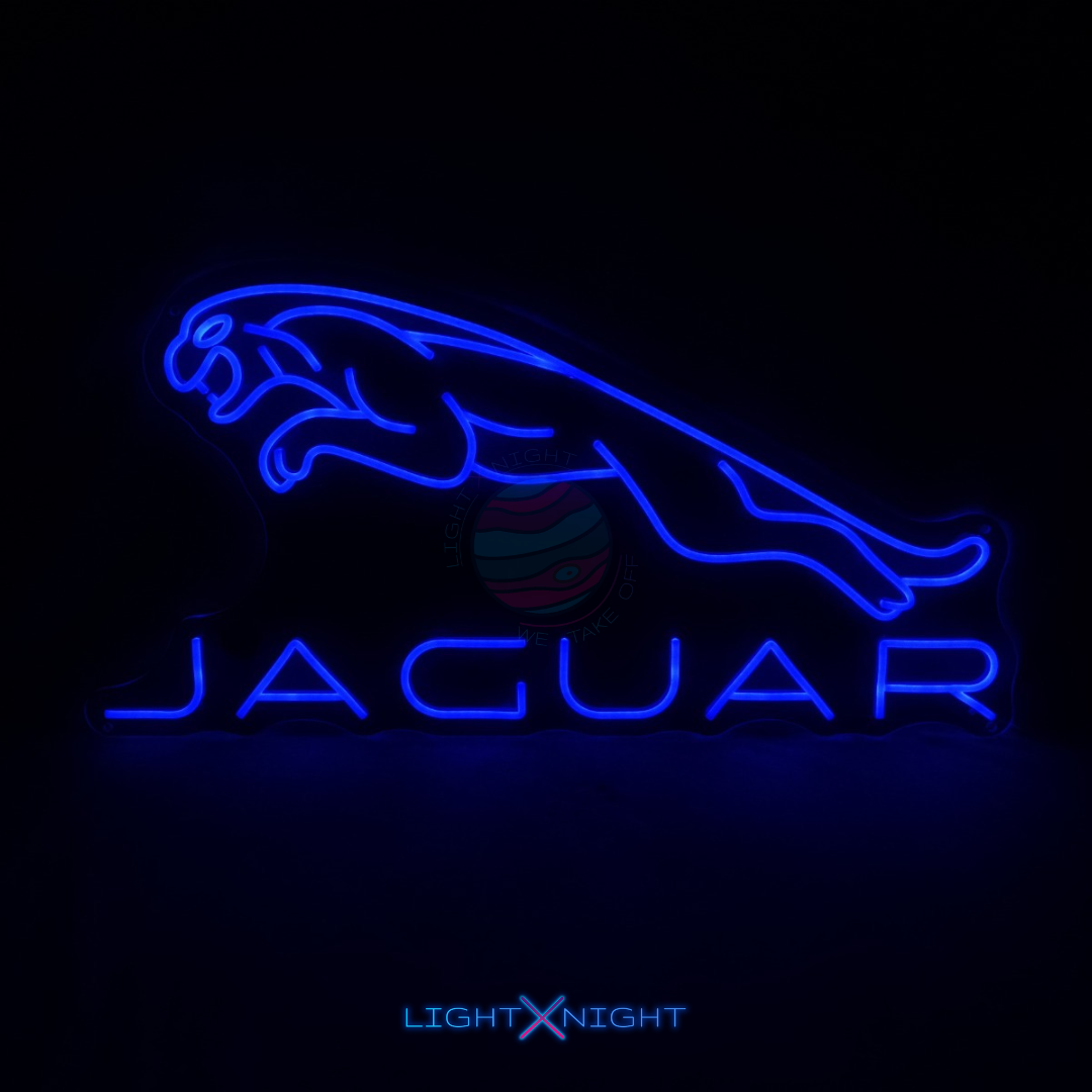 Jaguar Neon Sign, Jaguar Led Neon Sign, Jaguar Neon Light