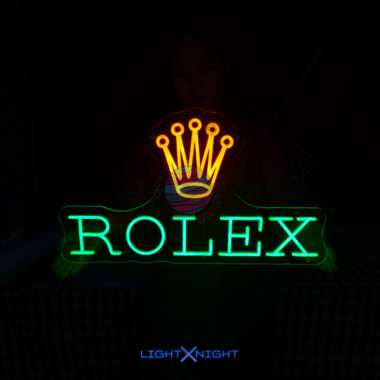 Rolex Neon Sign