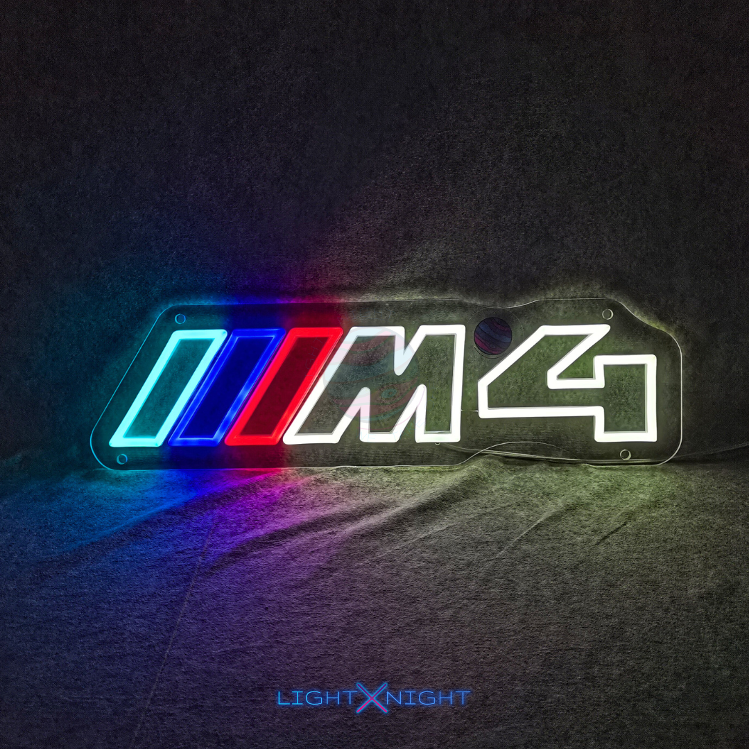 BMW M4 Neon Sign