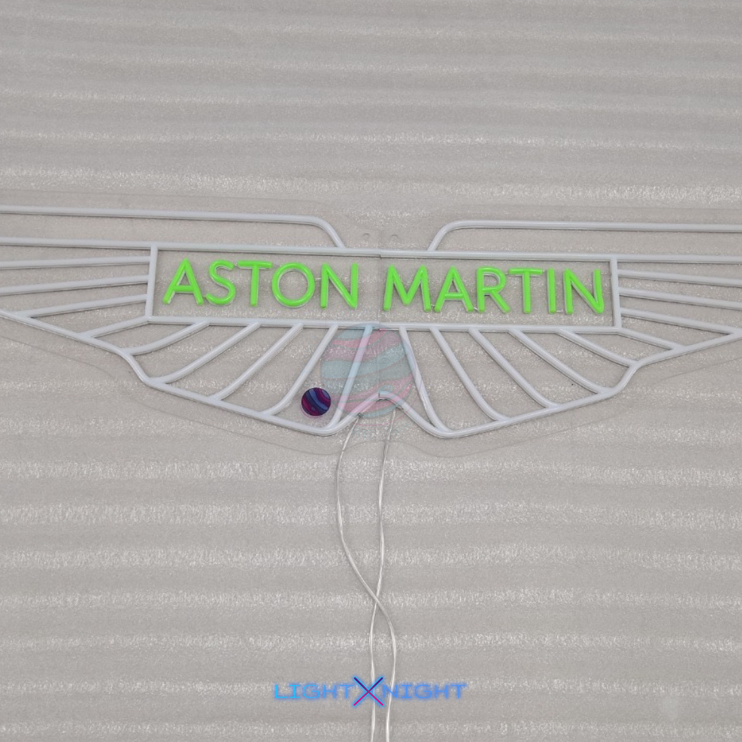 Aston Martin Neon Sign, Aston Martin Led Neon Sign, Aston Martin Neon Light