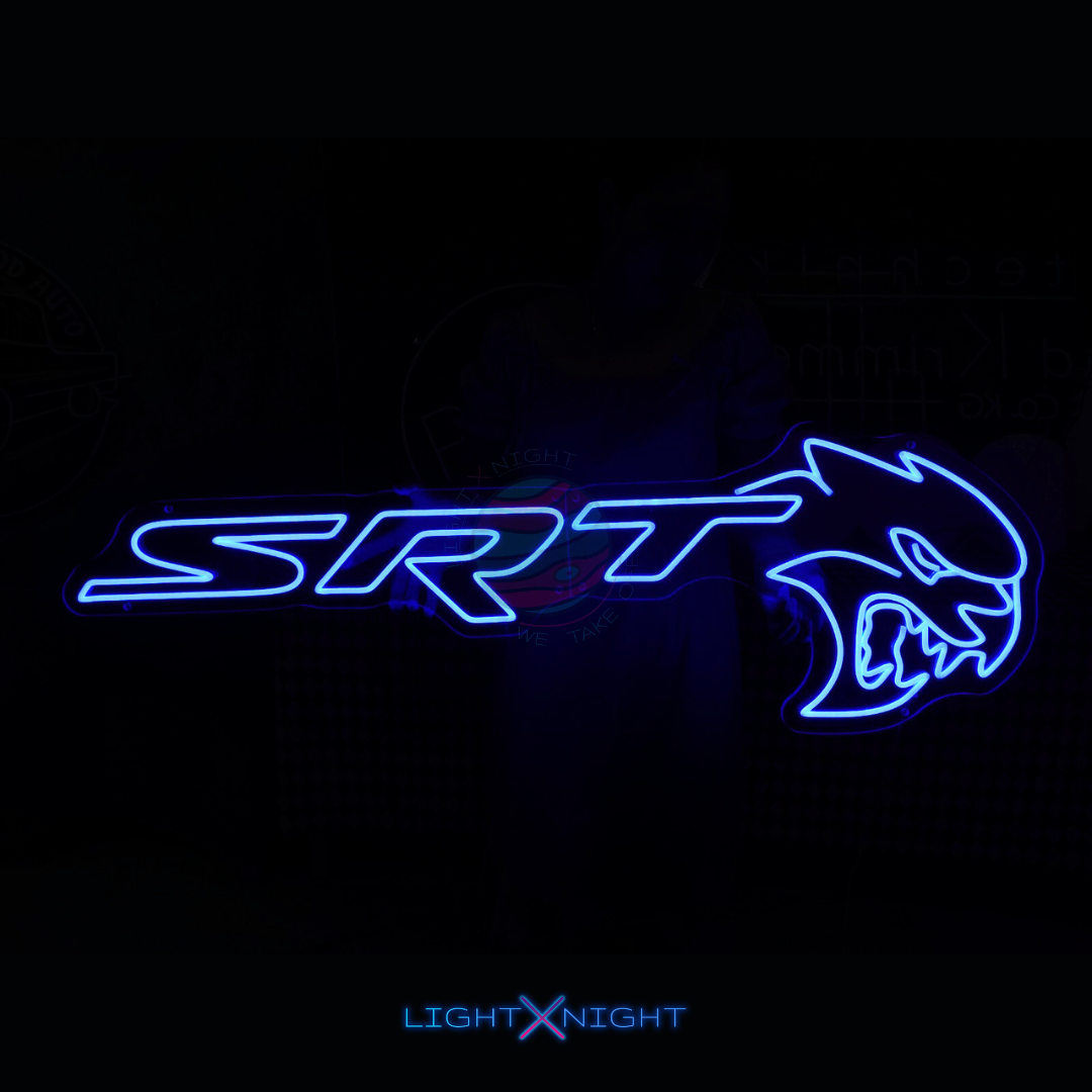 Dodge SRT Hellcat Neon Sign