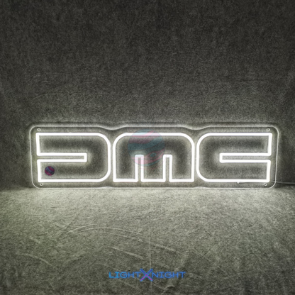 DeLorean Motor Company Neon Sign, DMC Neon Sign