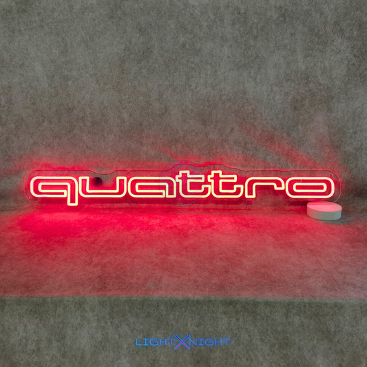Audi Quattro Neon Sign