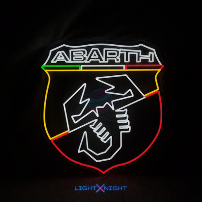Abarth LED Neon Sign