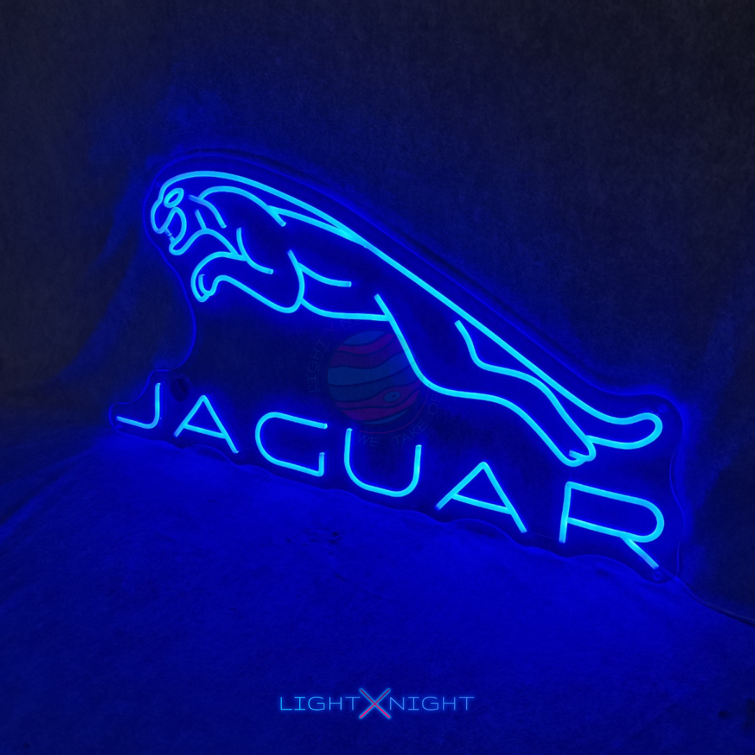 Jaguar Neon Sign, Jaguar Led Neon Sign, Jaguar Neon Light