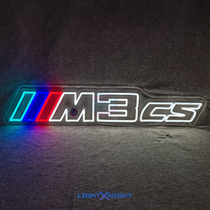 BMW M3CS Neon Sign