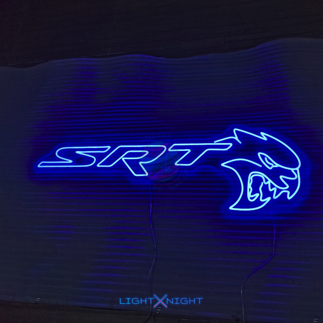 Dodge SRT Hellcat Neon Sign