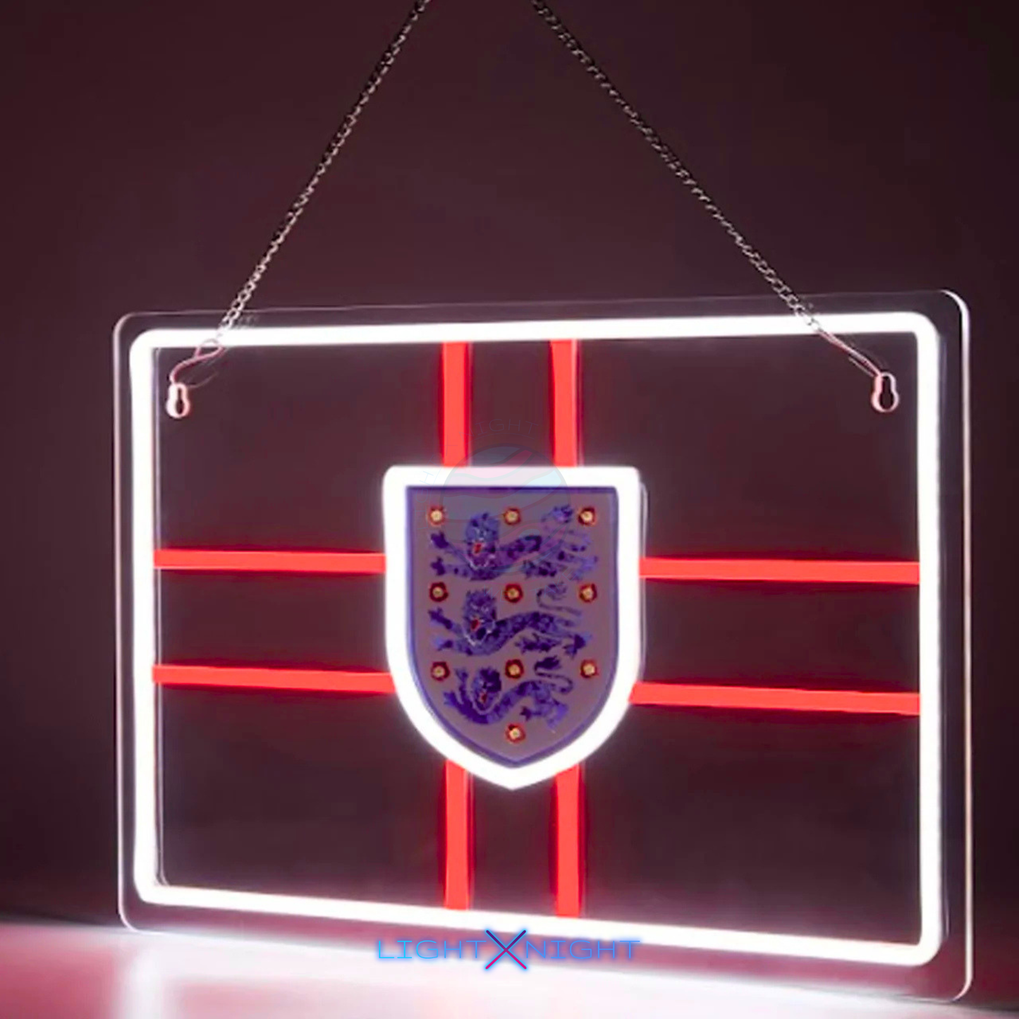 England National Neon Sign