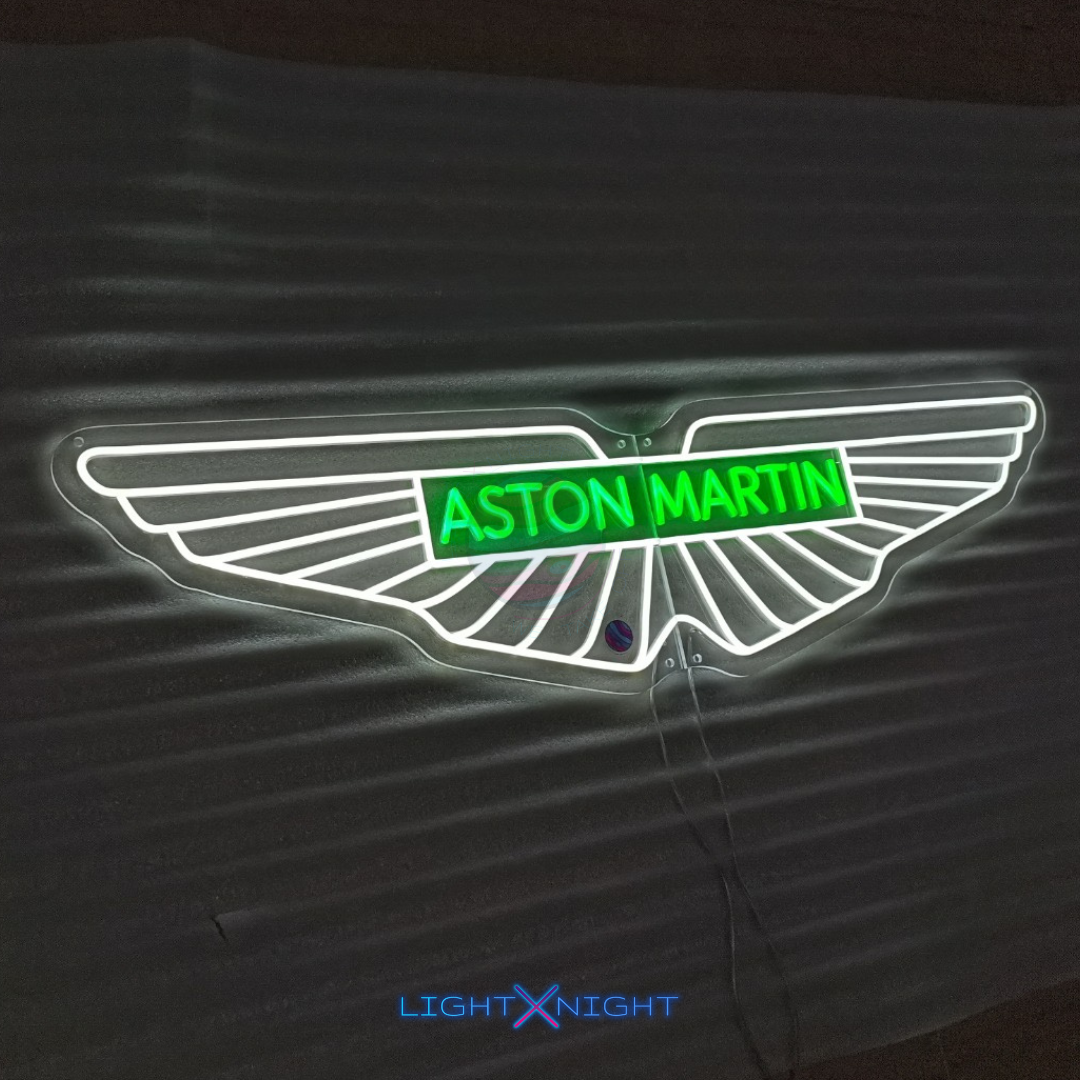 Aston Martin Neon Sign, Aston Martin Led Neon Sign, Aston Martin Neon Light