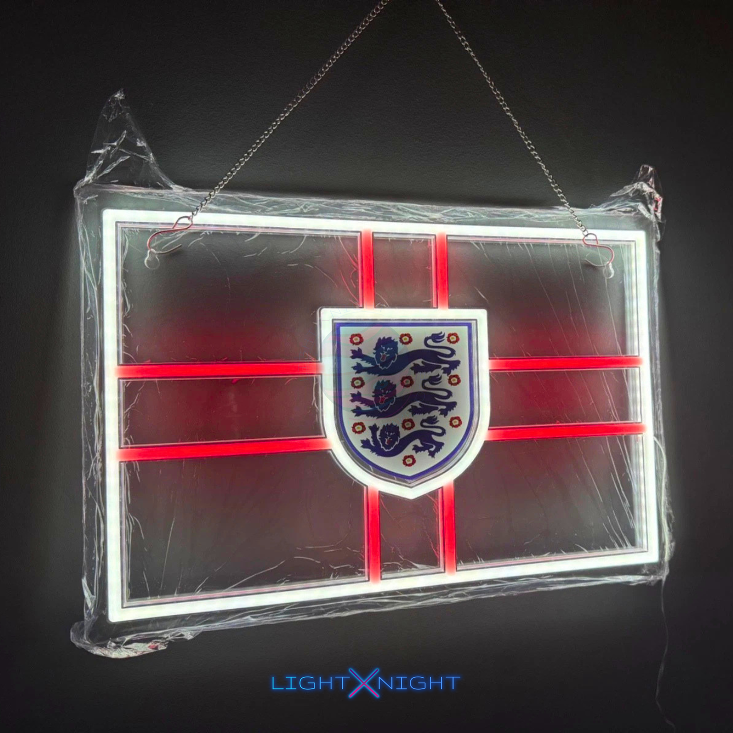 England National Neon Sign