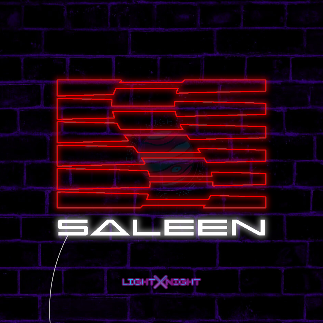 Saleen Neon Sign