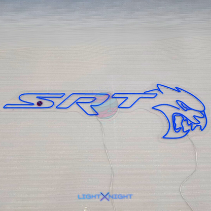 Dodge SRT Hellcat Neon Sign