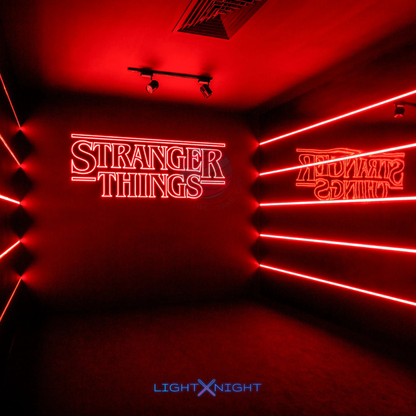 Stranger Things Neon Sign