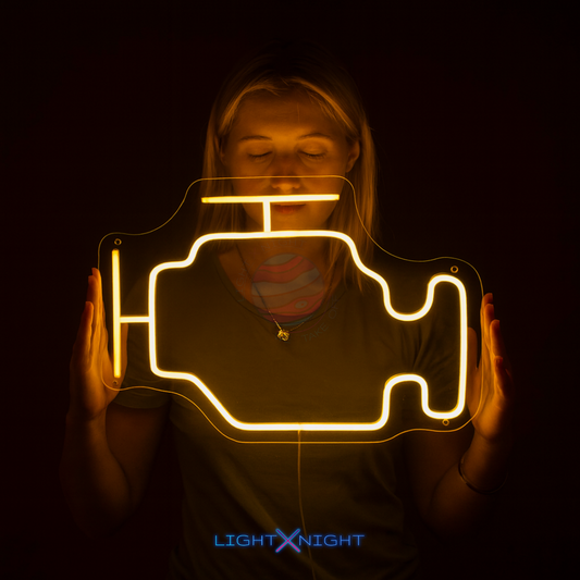 Check Engine Neon Sign