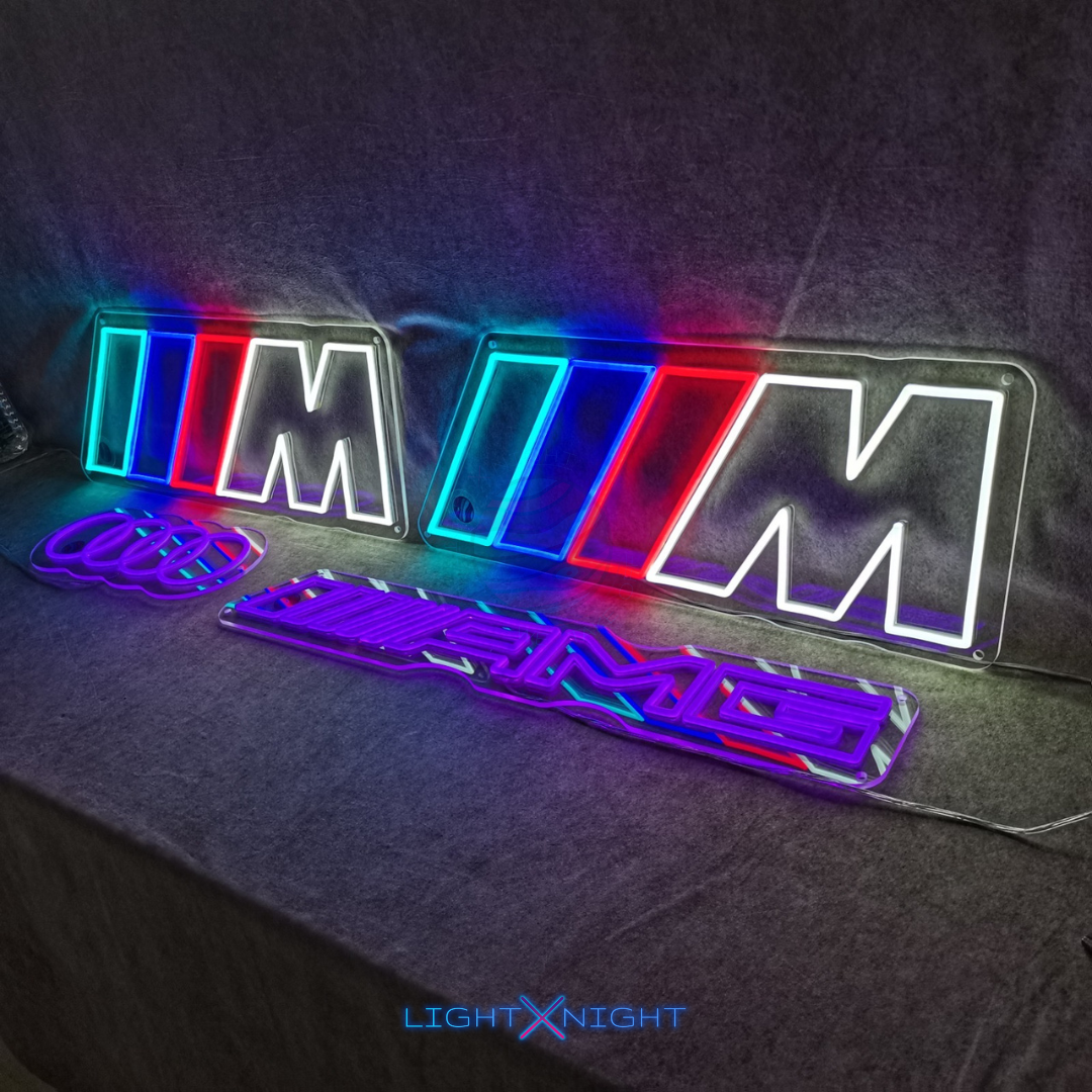 BMW M Led Neon Sign, BMW M Neon Light, BMW M Neon Sign, BMW Light, BMW M Lighting, BMW Decor